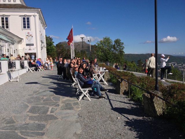 das Sommerliche Bergen 